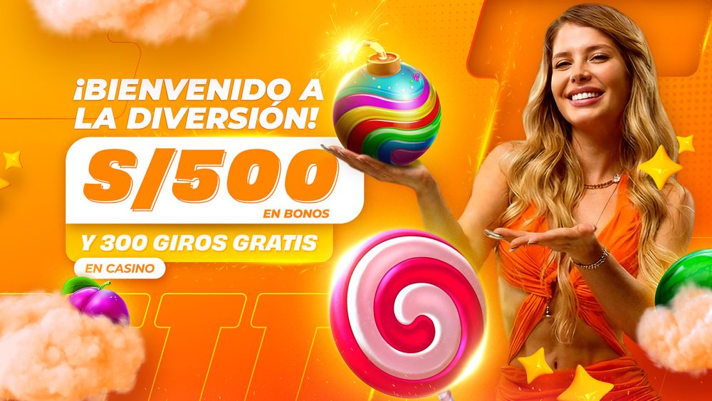 Captura de bono Inkabet en su página principal.